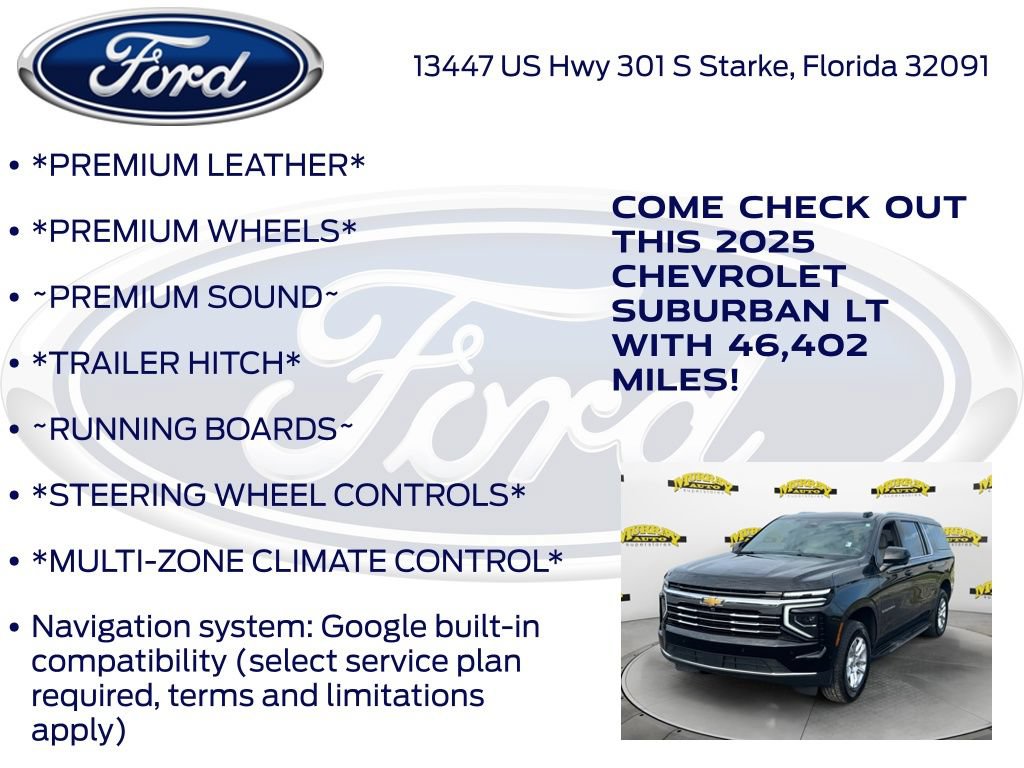 Used 2025 Chevrolet Suburban LT RWD image 17