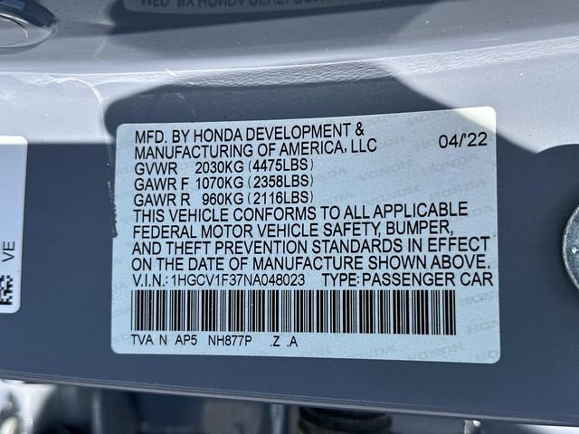 Used 2022 Honda Accord Sport image 34