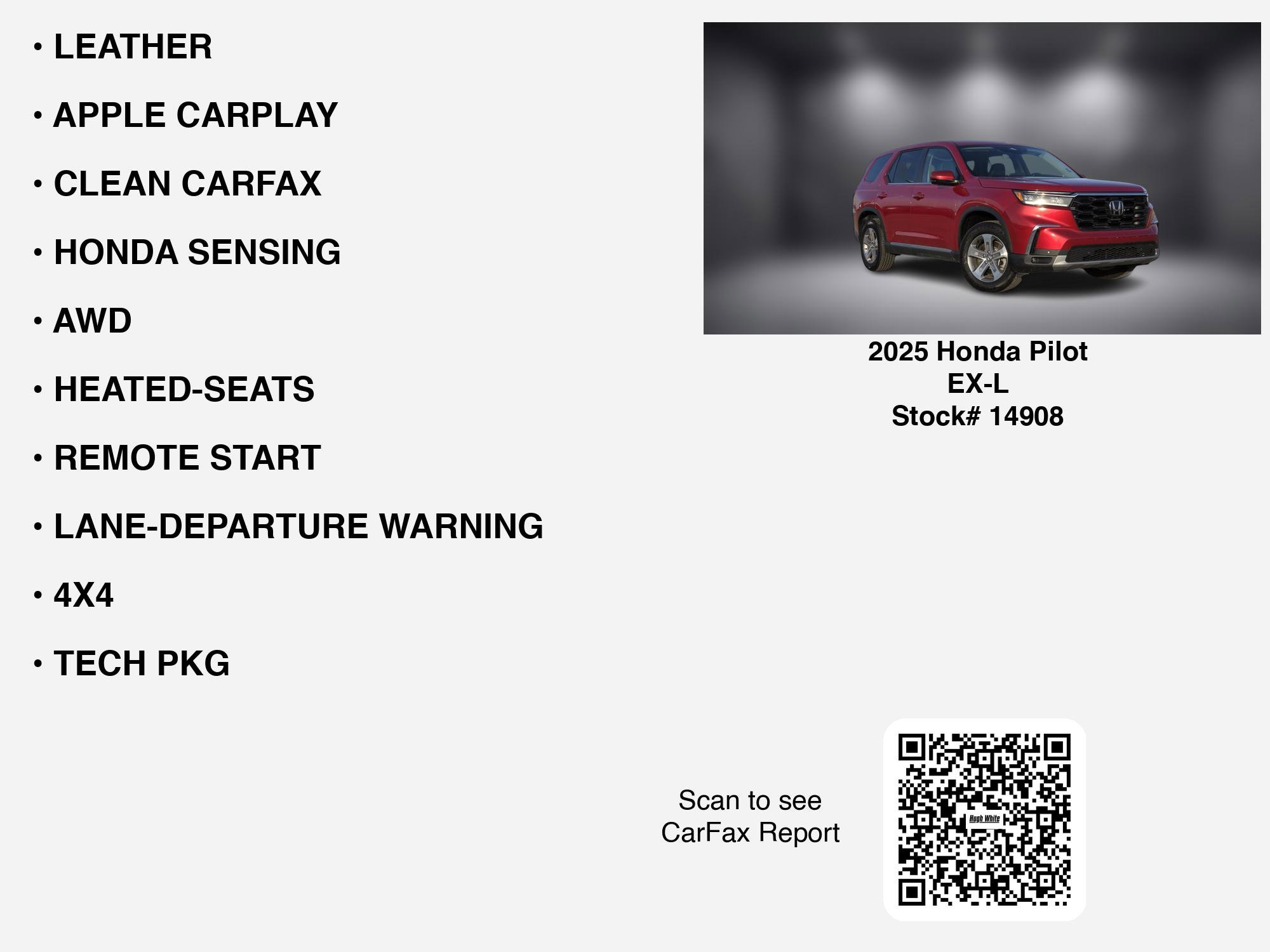 Used 2025 Honda Pilot EX-L image 7