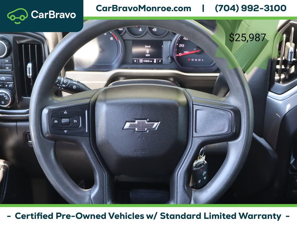 Certified 2019 Chevrolet Silverado 1500 Custom Trail Boss w/ Custom Convenience Package AWD/4WD image 22