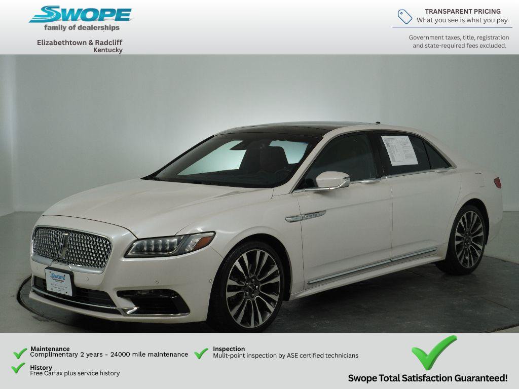 Used 2018 Lincoln Continental Reserve AWD/4WD image 2