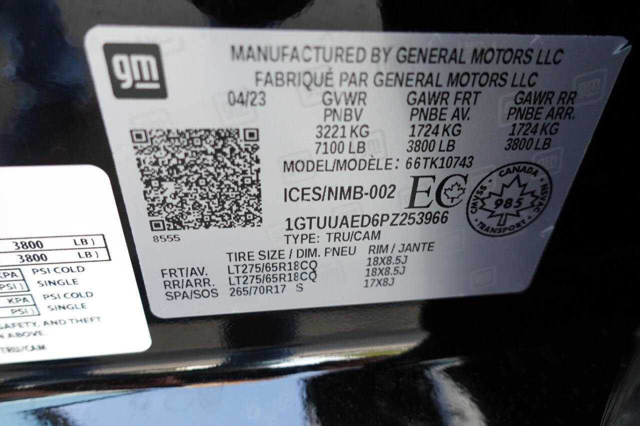 Used 2023 GMC Sierra 1500 Pro w/ Pro Value Package image 18