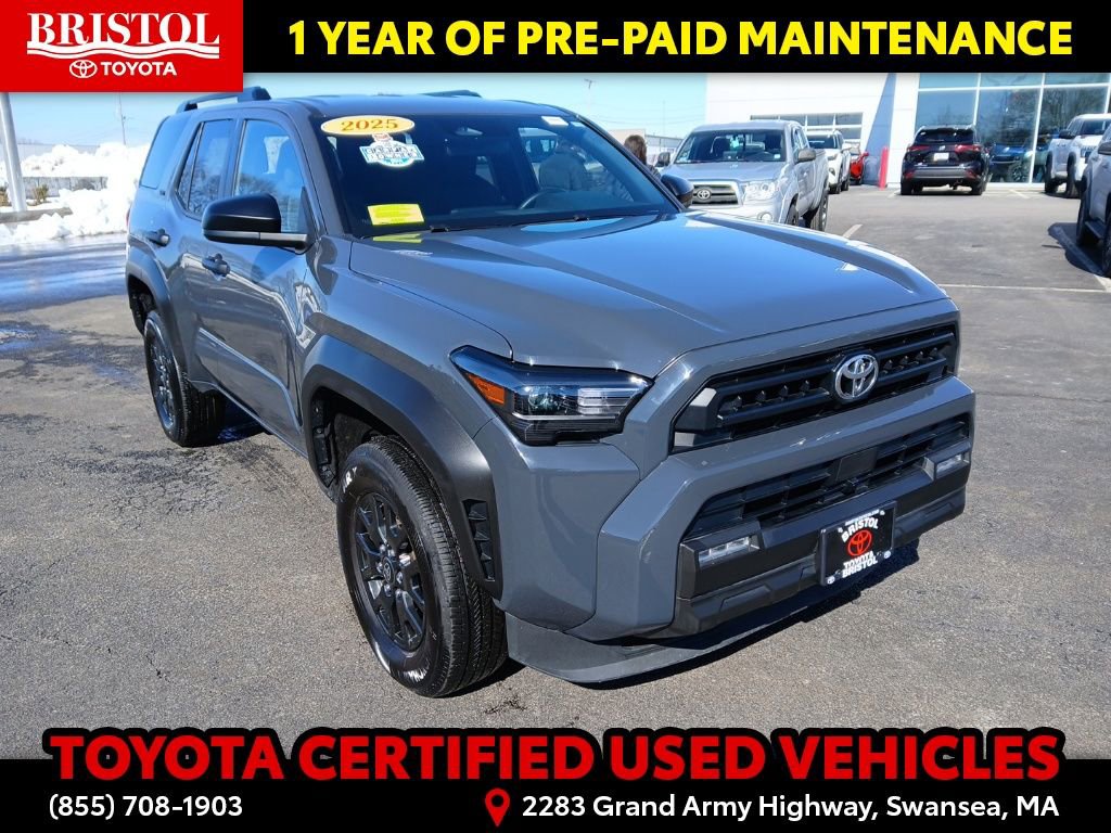 Certified 2025 Toyota 4Runner SR5