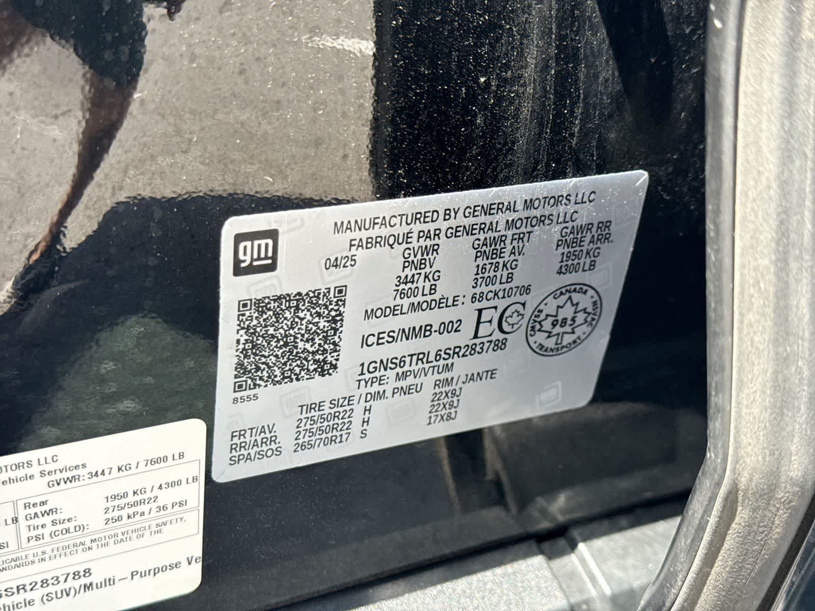 Used 2025 Chevrolet Tahoe High Country AWD/4WD image 41
