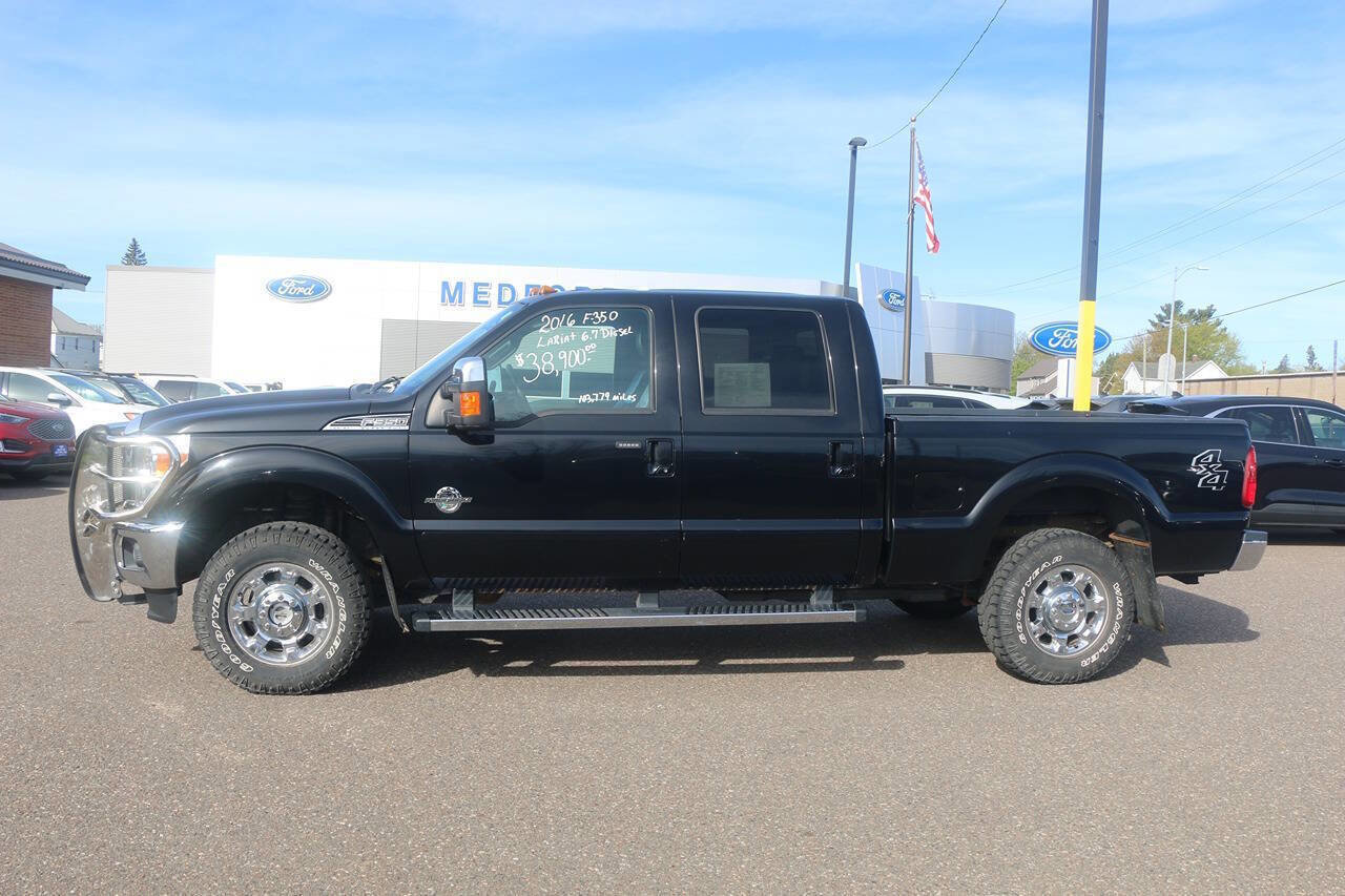 Used 2016 Ford F350 Lariat w/ Chrome Package AWD/4WD image 3