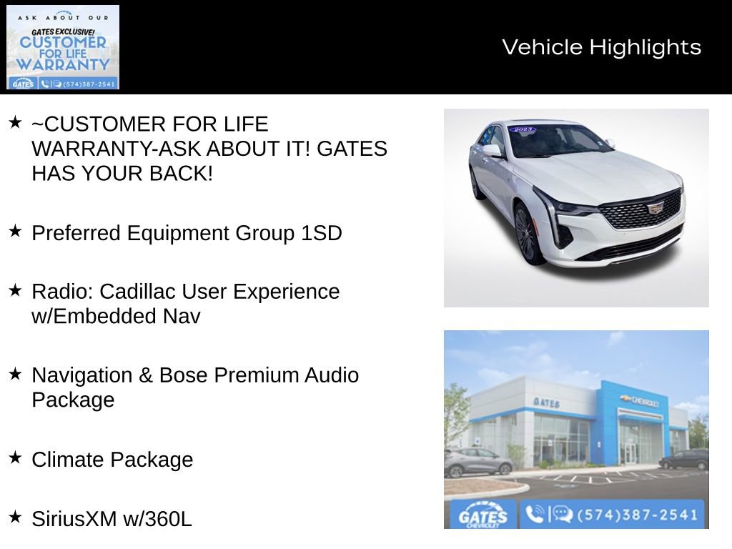 Used 2023 Cadillac CT4 Premium Luxury image 6