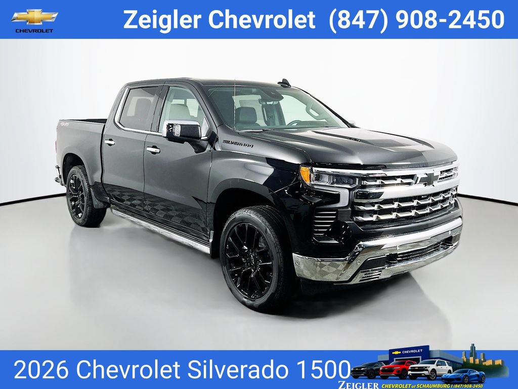 New 2026 Chevrolet Silverado 1500 LTZ w/ LTZ Premium Package