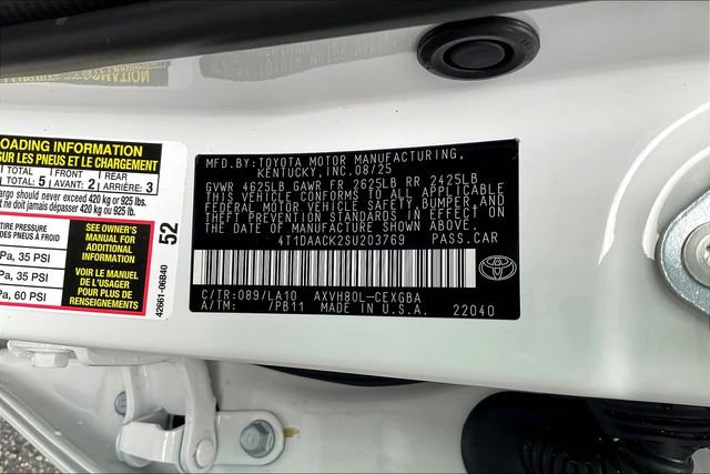 Used 2025 Toyota Camry XLE w/ Premium Plus Package FWD image 35