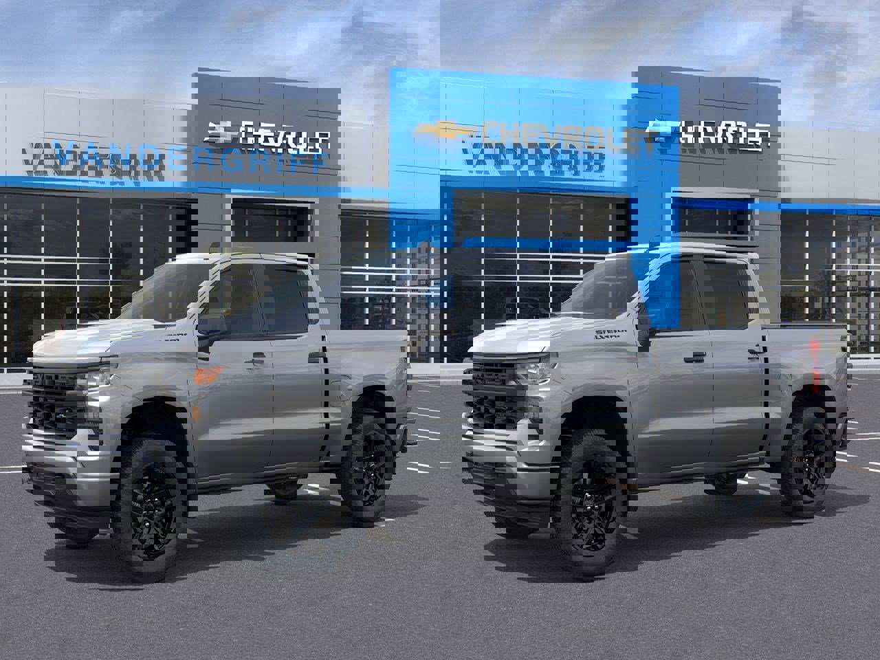 New 2026 Chevrolet Silverado 1500 Custom w/ LPO, Dark Essentials Package image 2