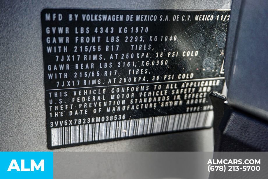 Used 2024 Volkswagen Taos S image 57