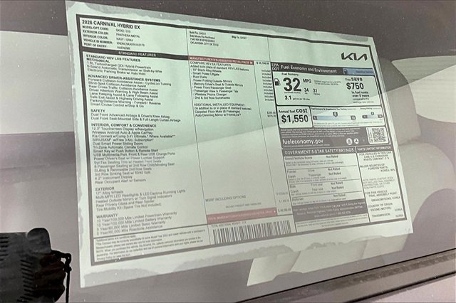 New 2026 Kia Carnival EX image 14