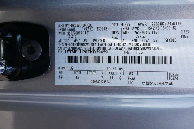 New 2026 Ford F150 XL w/ Equipment Group 103A High image 22