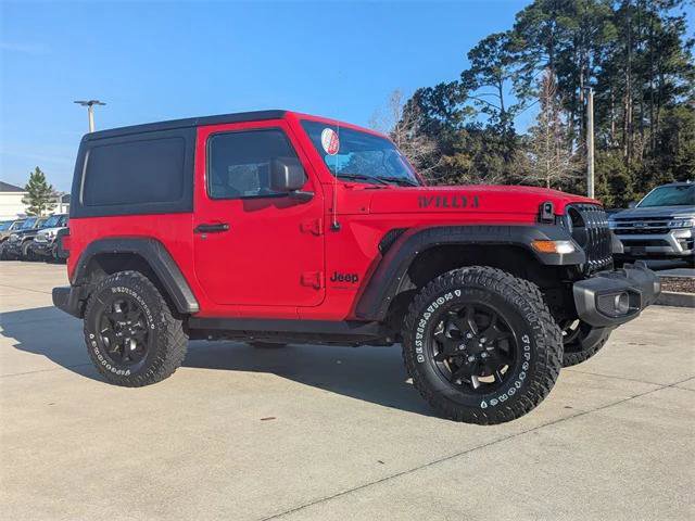 Certified 2022 Jeep Wrangler Willys image 2