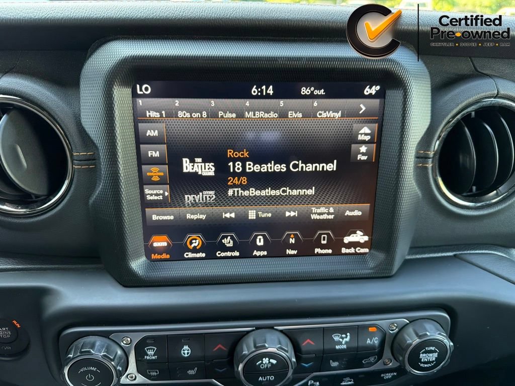 Certified 2022 Jeep Gladiator Overland AWD/4WD image 79
