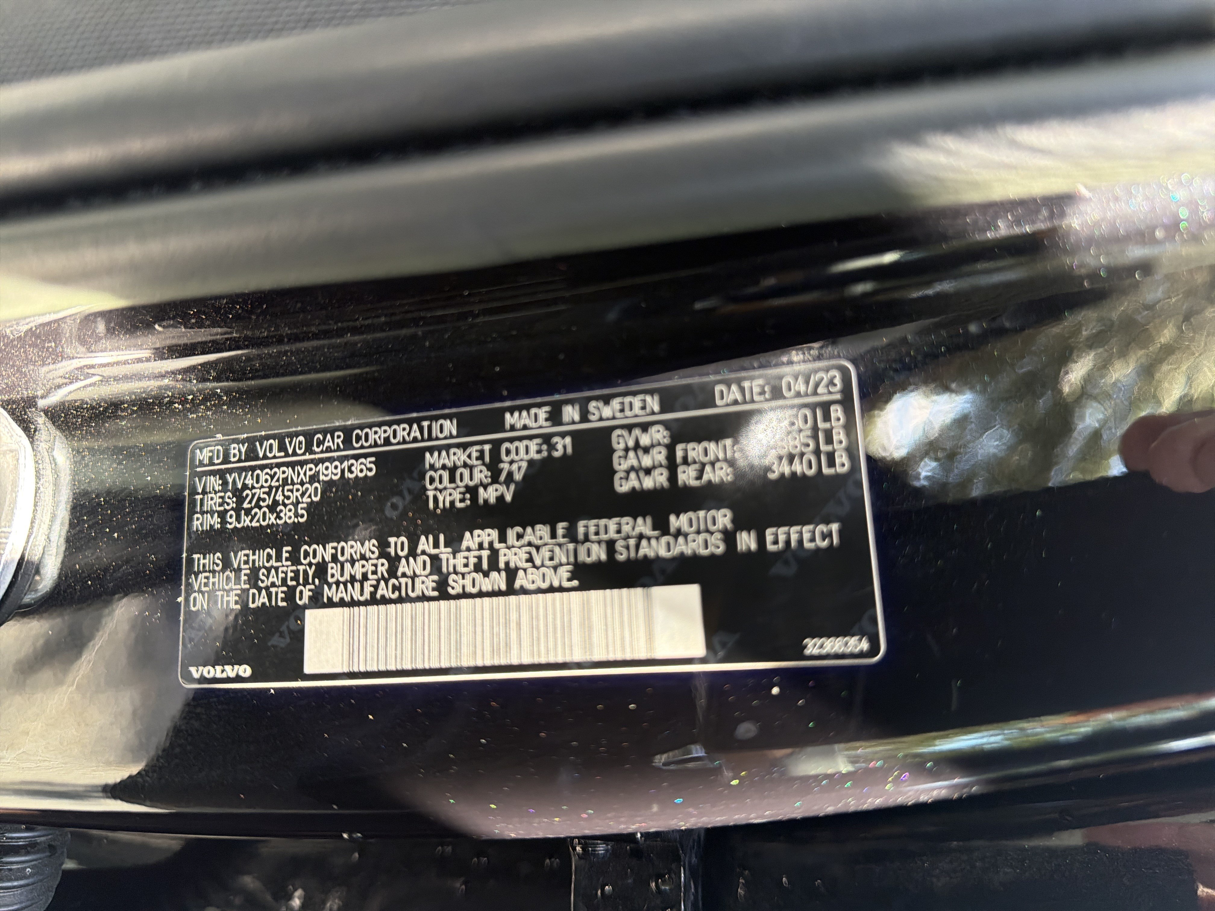 Used 2023 Volvo XC90 B6 Plus AWD/4WD image 45