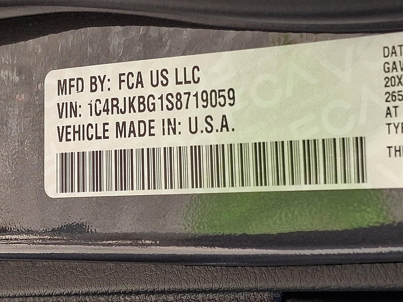 New 2025 Jeep Grand Cherokee L Limited w/ Black Appearance Package image 19