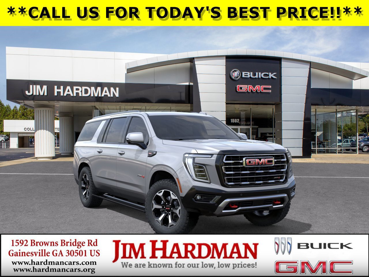 New 2026 GMC Yukon XL AT4 w/ AT4 Premium Package