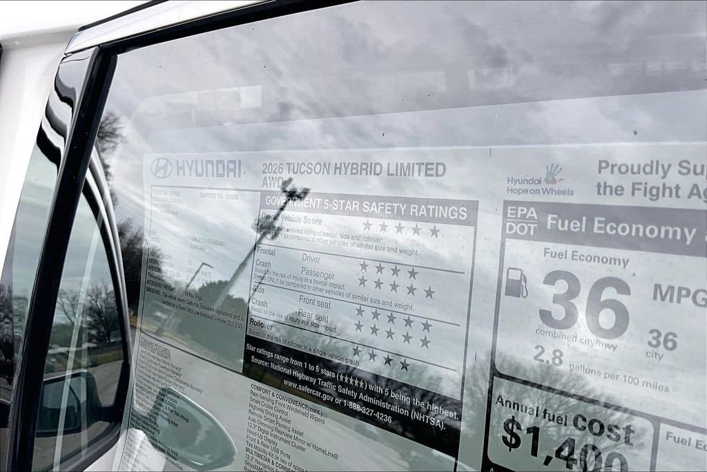 New 2026 Hyundai Tucson Limited image 14