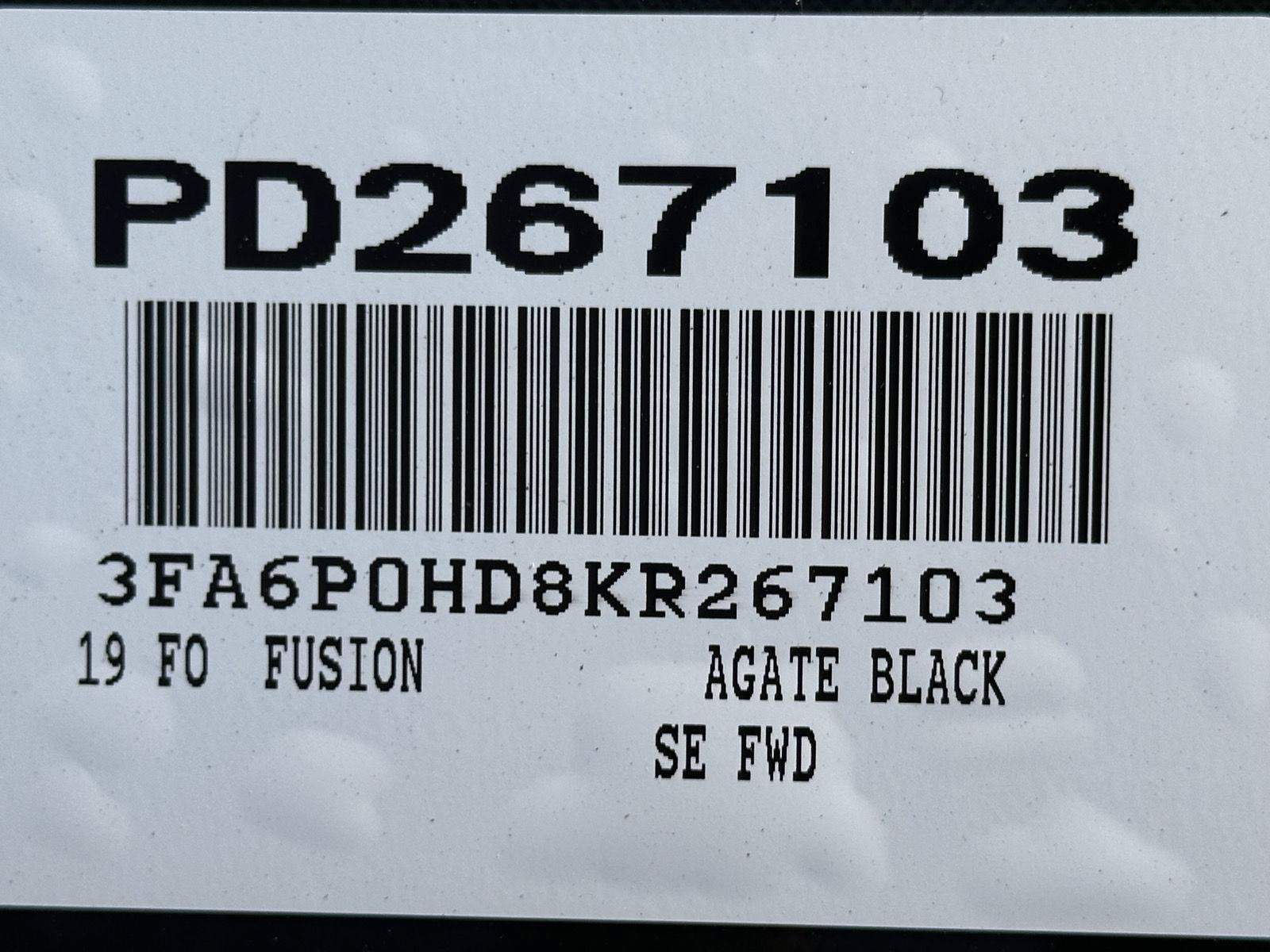 Used 2019 Ford Fusion SE w/ Equipment Group 151A FWD image 15