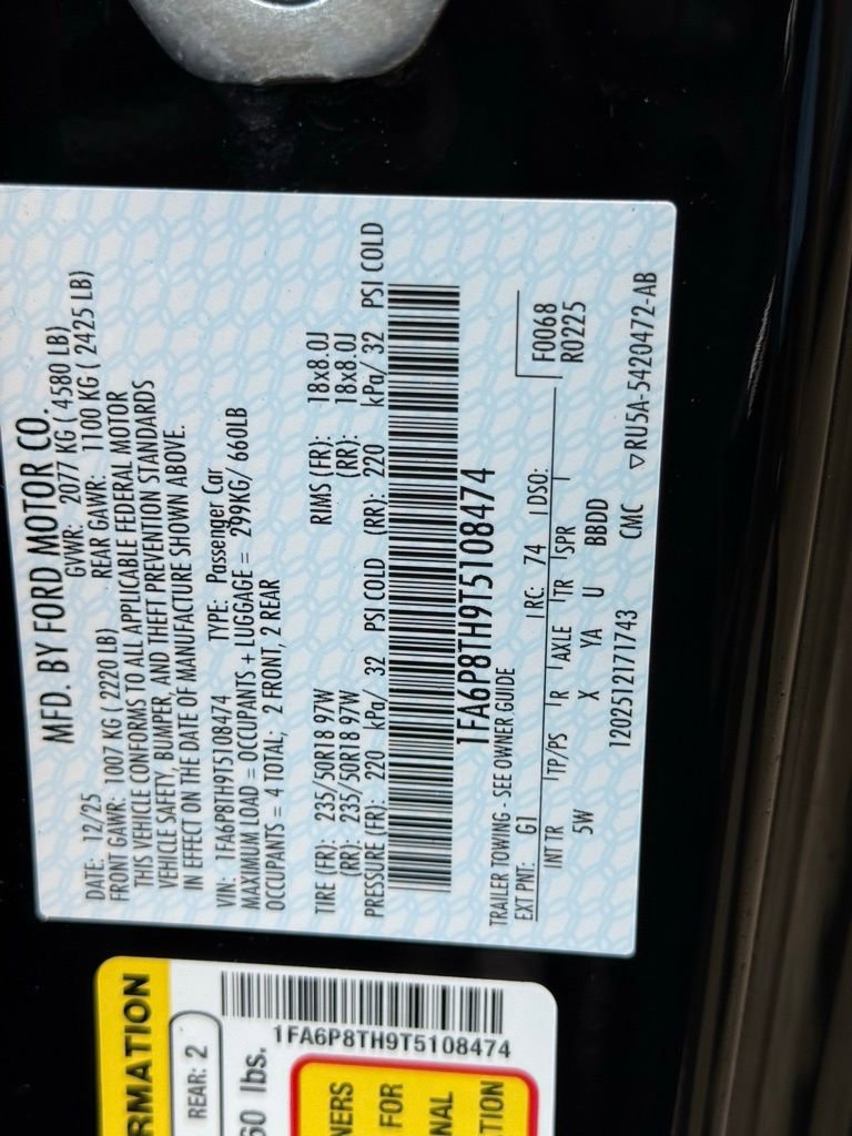 New 2026 Ford Mustang Premium image 34