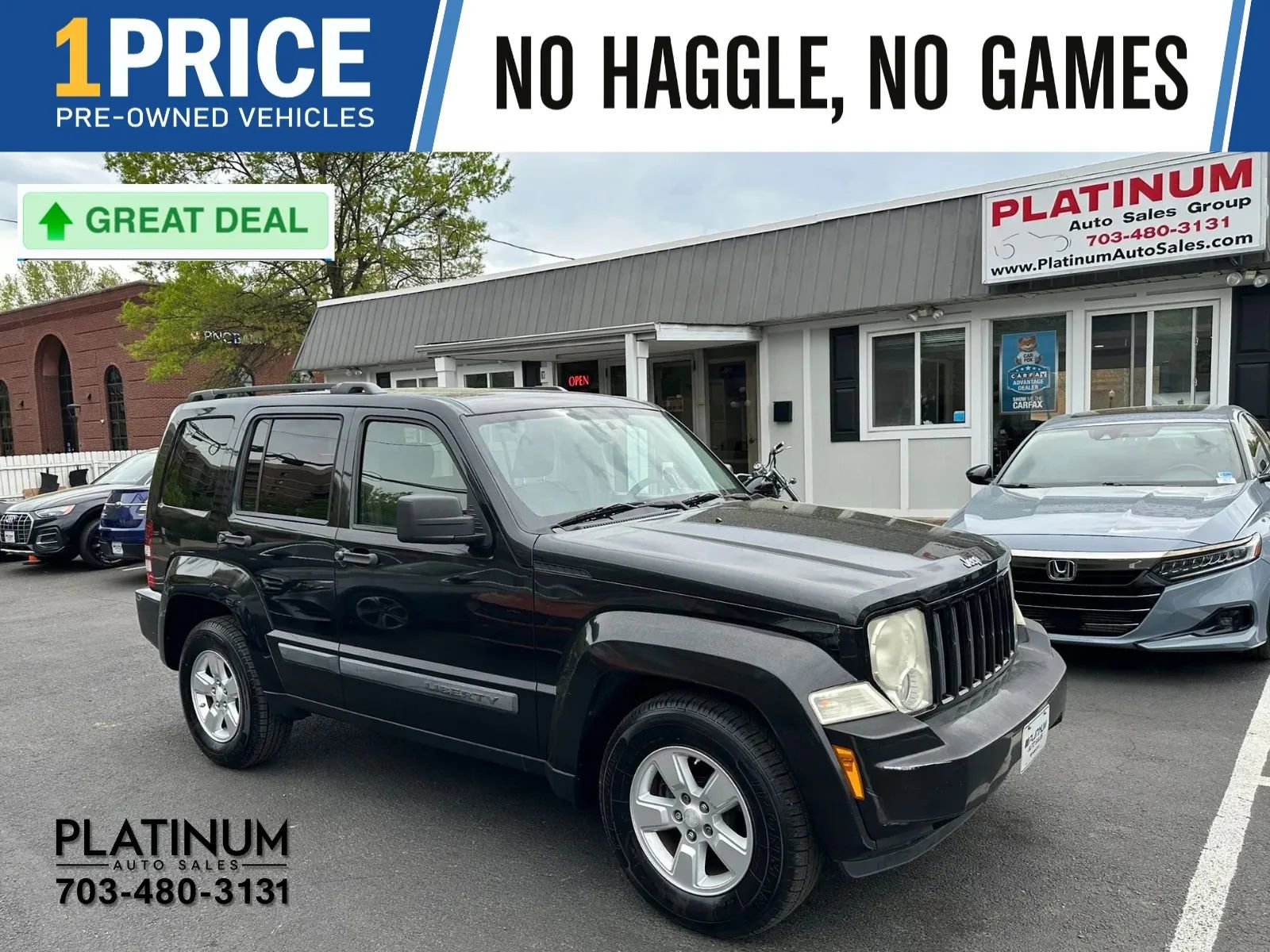 Used 2009 Jeep Liberty Sport w/ Popular Equipment Group AWD/4WD image 1