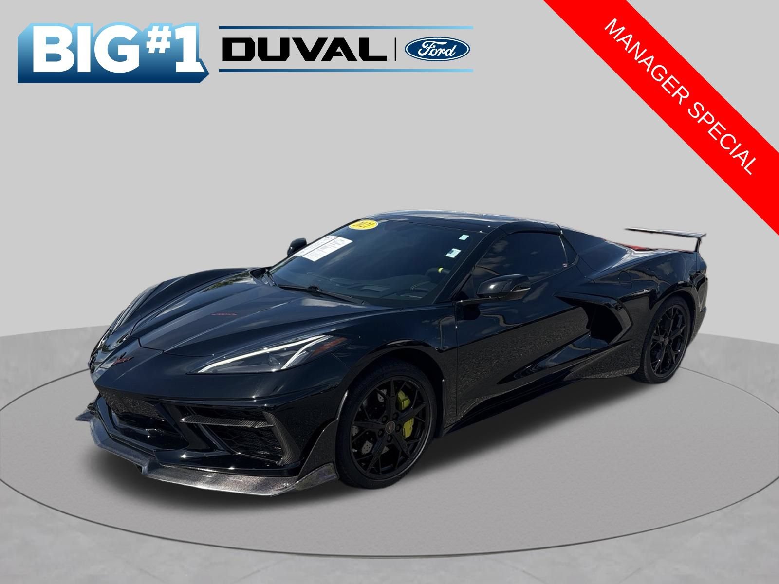 Used 2021 Chevrolet Corvette Stingray Premium Conv w/ Z51 Performance Package RWD image 2