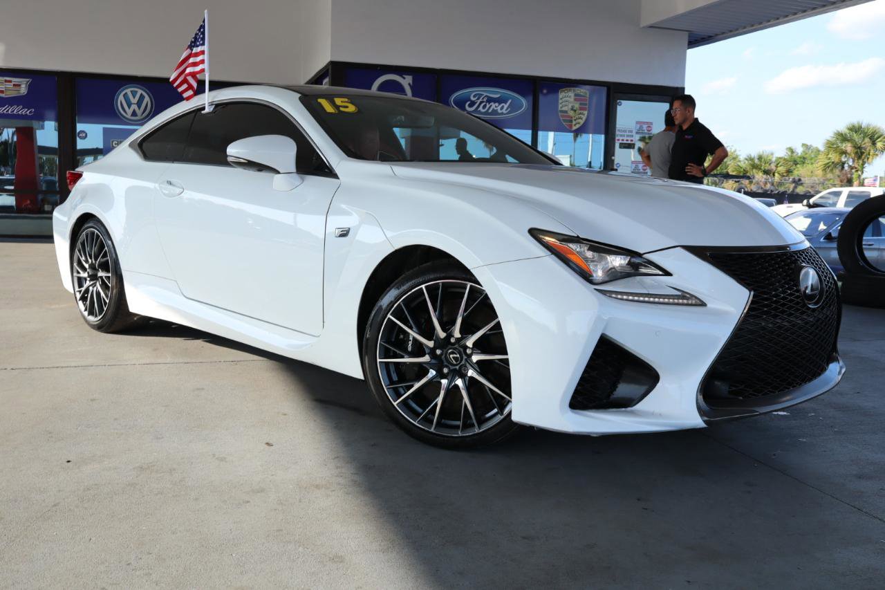Used 2015 Lexus RC F w/ Performance Package RWD image 3