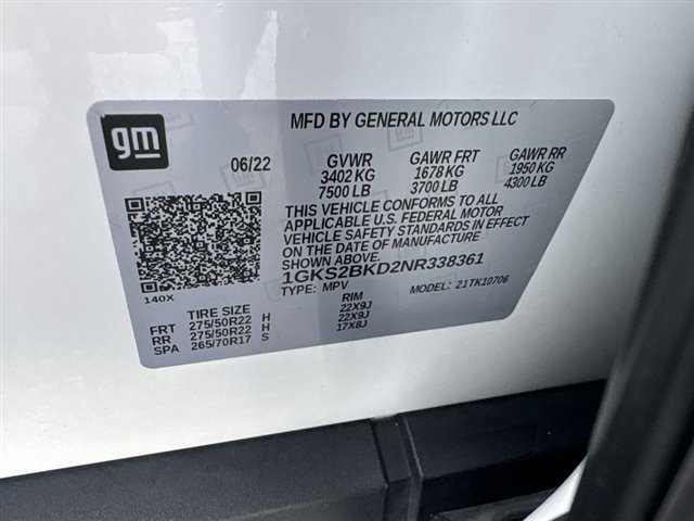 Used 2022 GMC Yukon SLT w/ SLT Premium Package AWD/4WD image 35