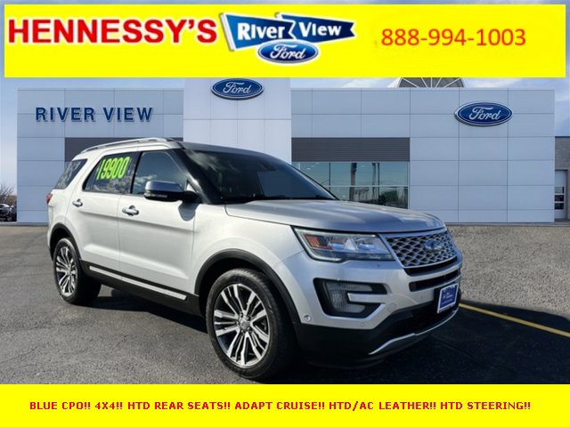 Certified 2017 Ford Explorer Platinum