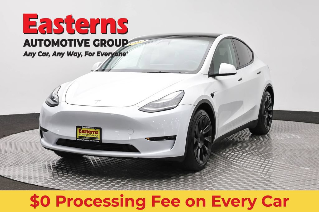 Used 2021 Tesla Model Y Long Range AWD/4WD image 1