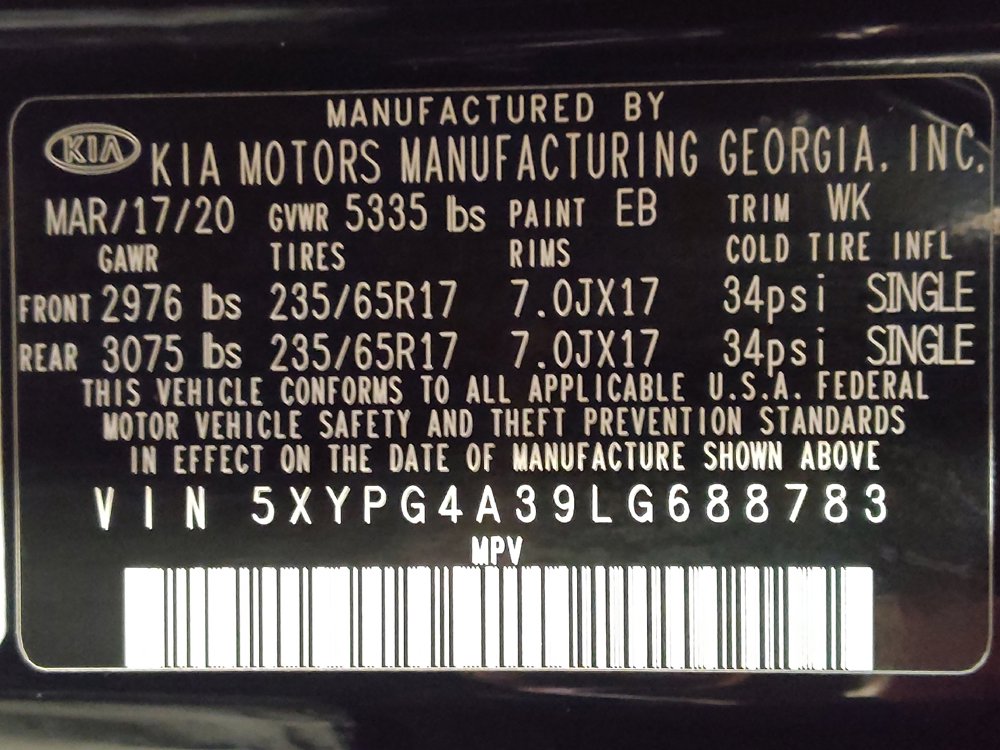 Used 2020 Kia Sorento LX image 33