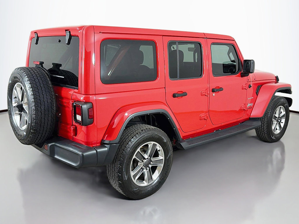Used 2021 Jeep Wrangler Unlimited Sahara w/ Uconnect 4C Nav & Sound Group AWD/4WD image 11