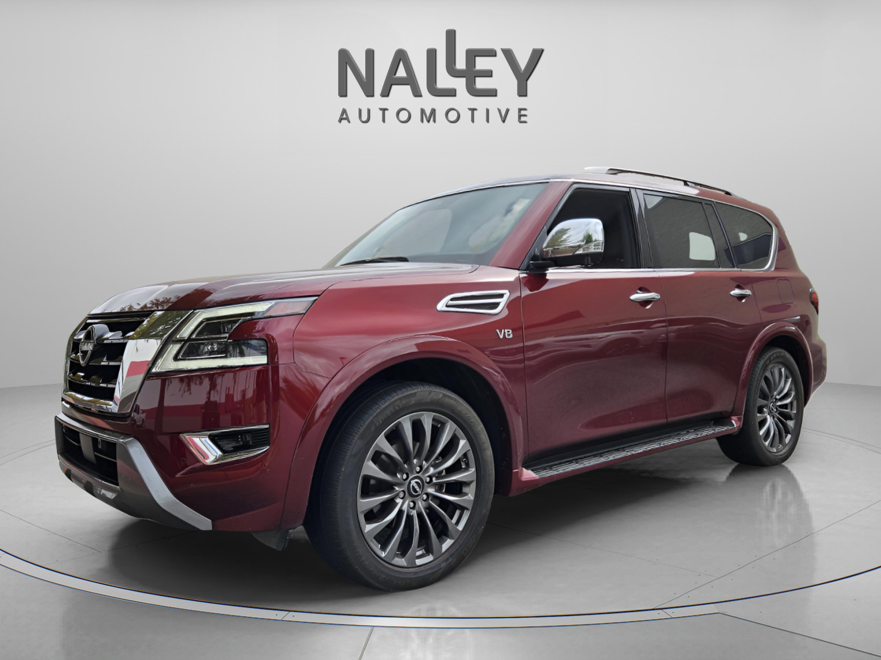 Used 2022 Nissan Armada Platinum w/ Captain's Chairs Package