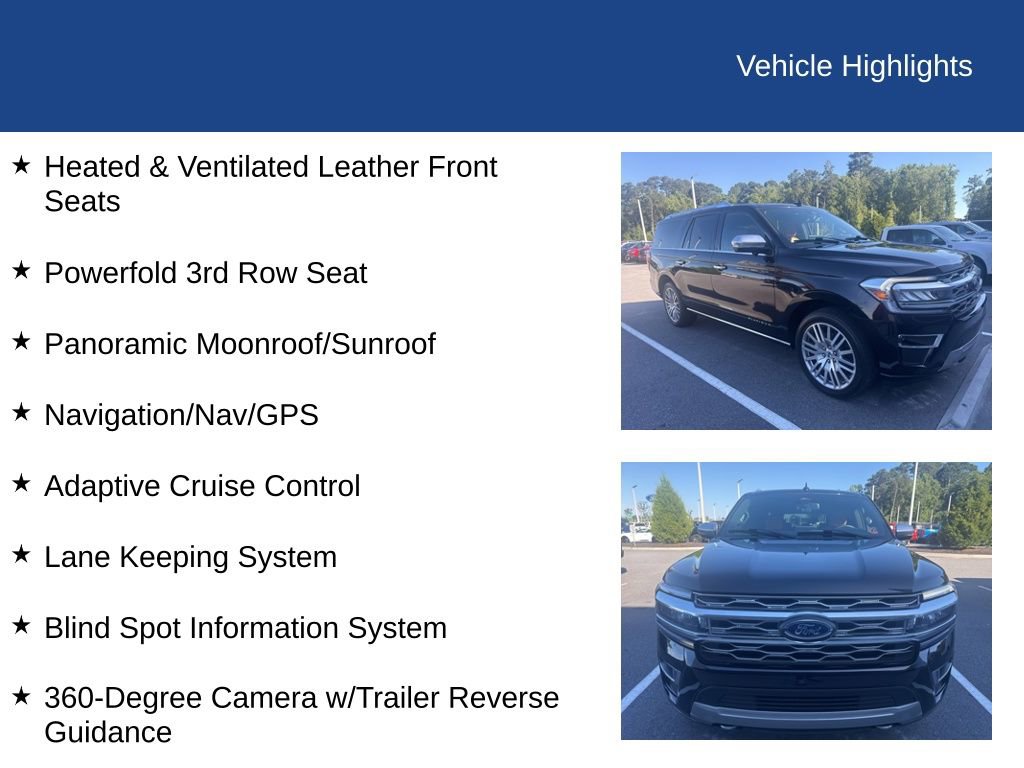 Used 2023 Ford Expedition Max Platinum AWD/4WD image 21