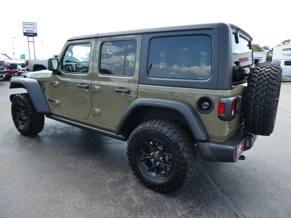 Used 2025 Jeep Wrangler Unlimited Sport AWD/4WD image 7