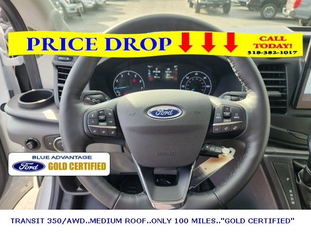 Certified 2024 Ford Transit 350 148 Medium Roof AWD w/ Upfitter Package image 13