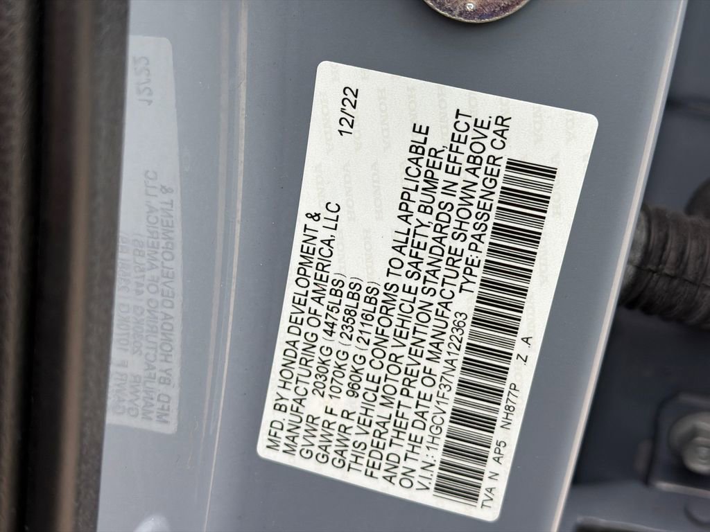 Used 2022 Honda Accord Sport image 29