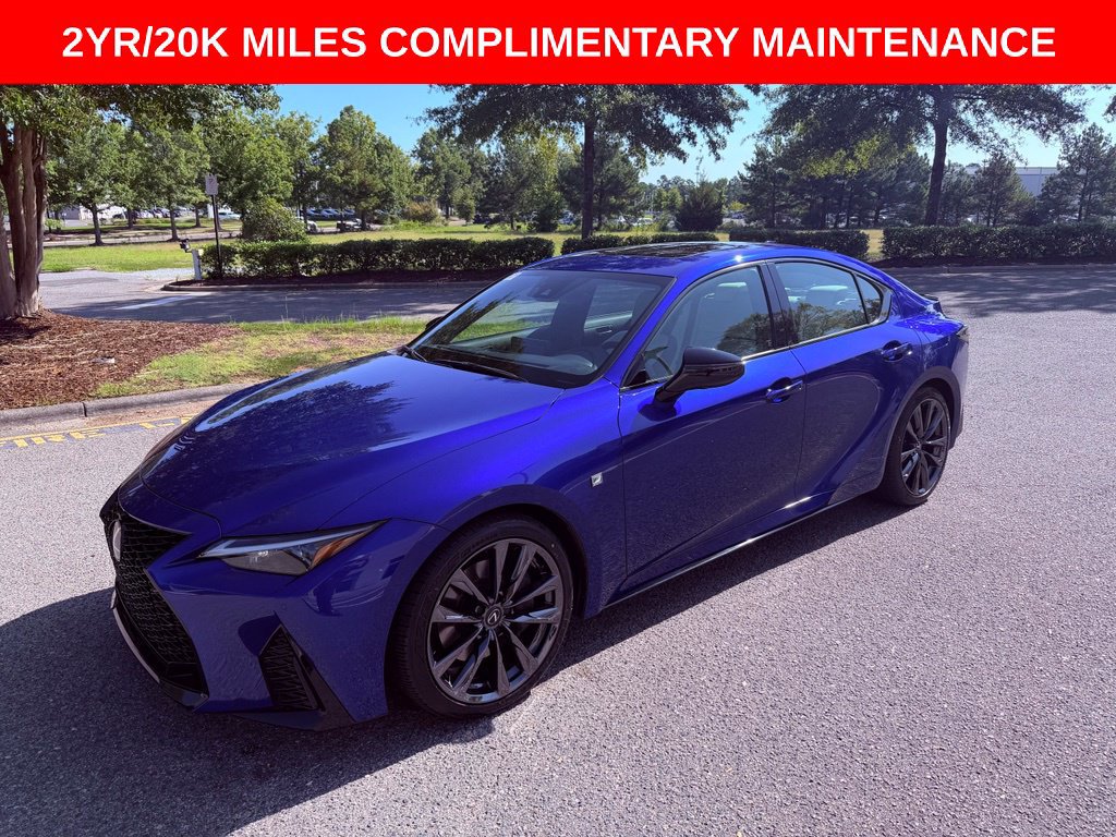 Certified 2025 Lexus IS 350 F Sport w/ Navigation Package RWD image 3