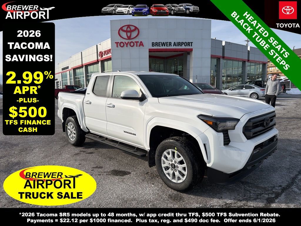 New 2026 Toyota Tacoma SR5