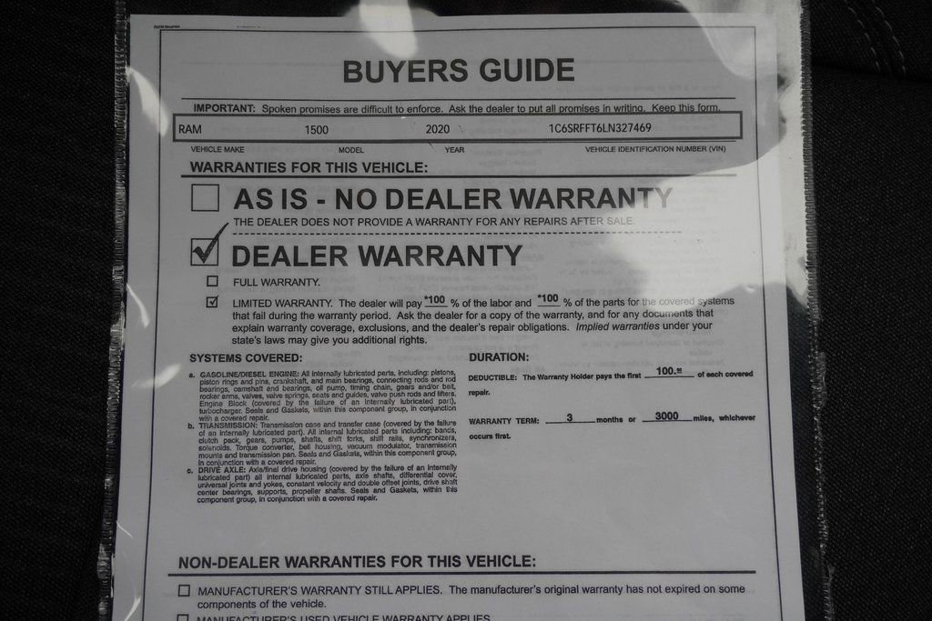 Used 2020 RAM 1500 Big Horn image 44