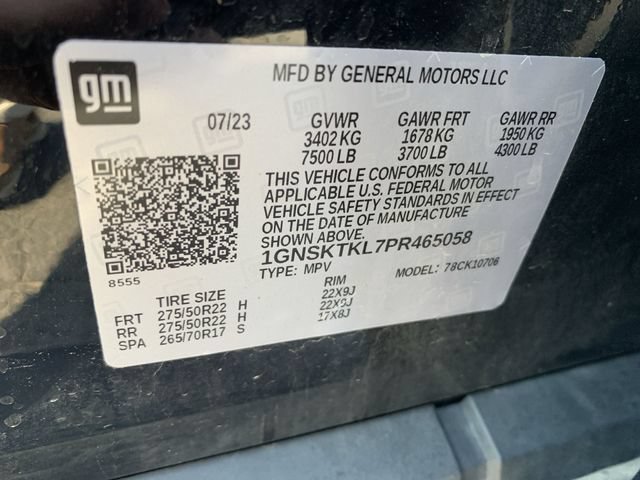 Certified 2023 Chevrolet Tahoe High Country w/ Max Trailering Package AWD/4WD image 35