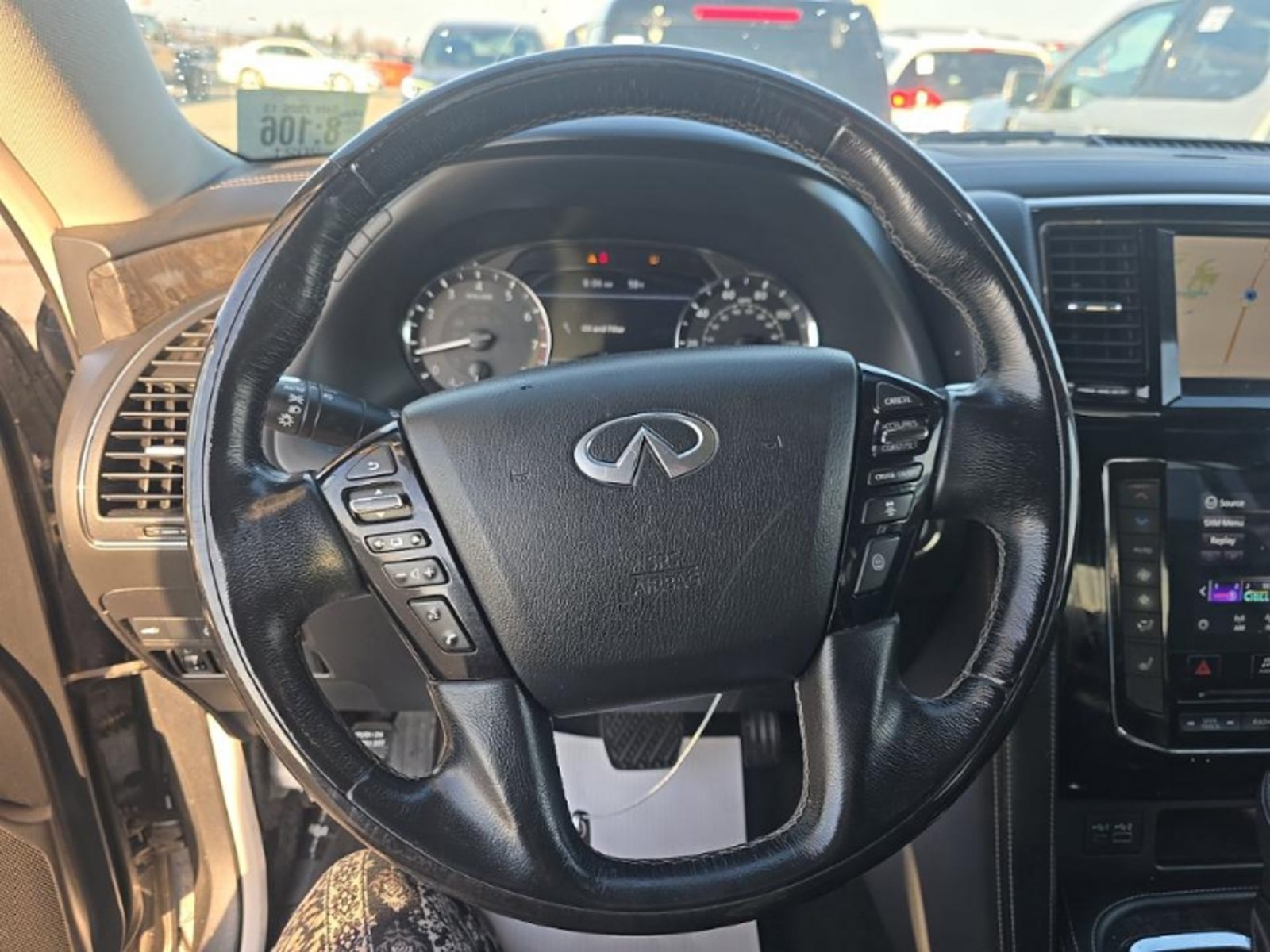 Used 2021 INFINITI QX80 Luxe AWD/4WD image 16