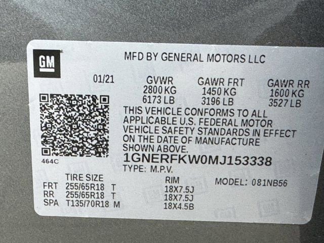 Used 2021 Chevrolet Traverse LS FWD image 34