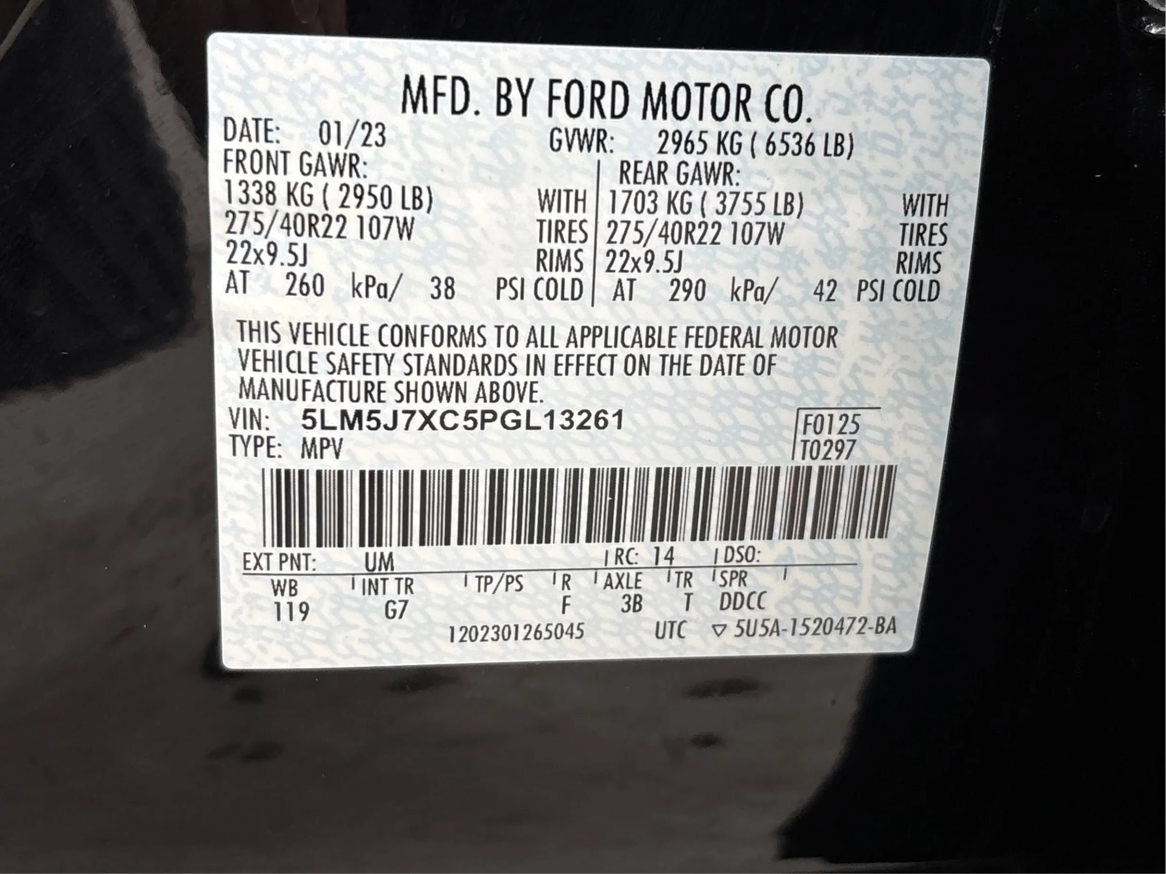 Used 2023 Lincoln Aviator Reserve w/ Equipment Group 201A AWD/4WD image 28