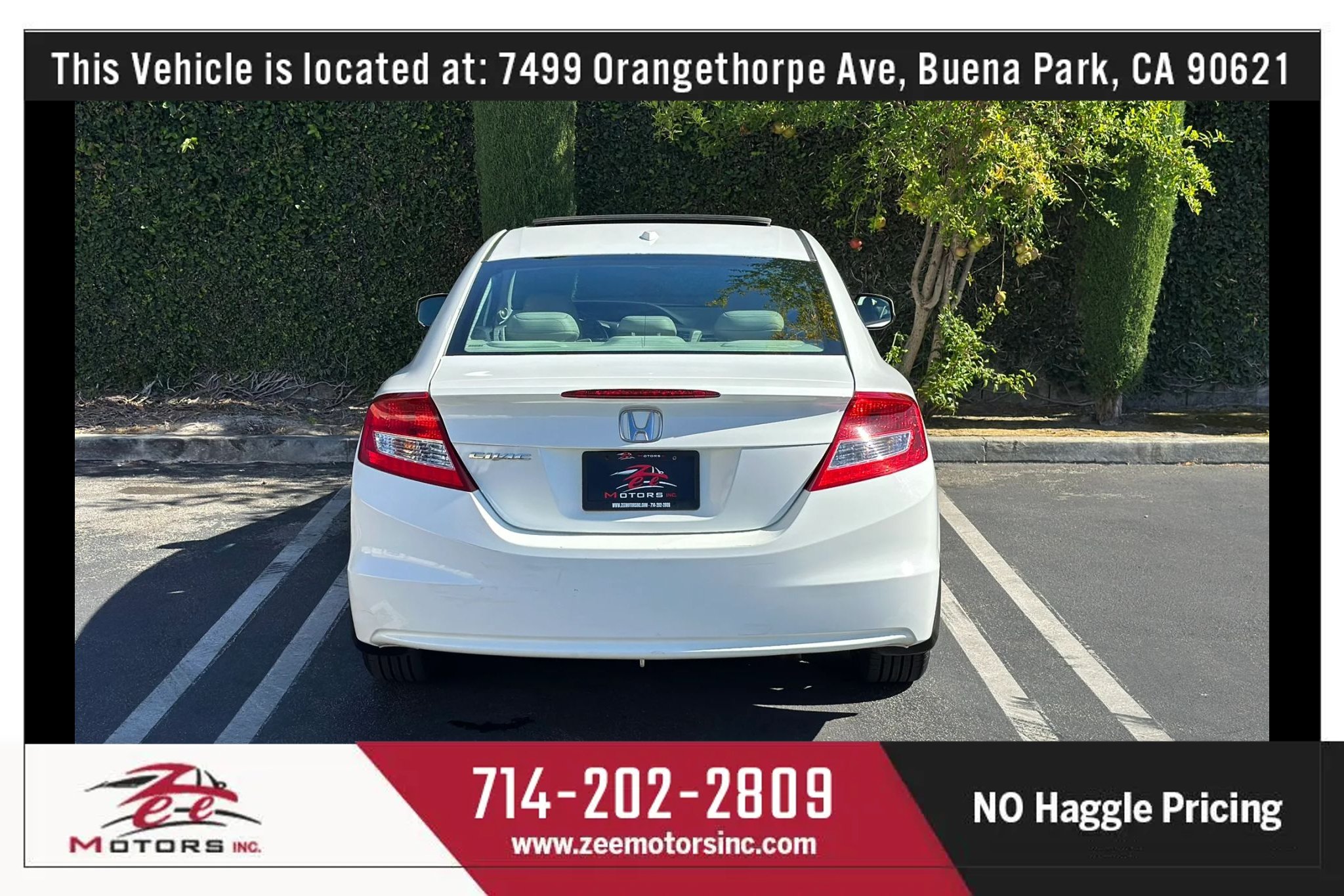 Used 2012 Honda Civic EX-L image 8