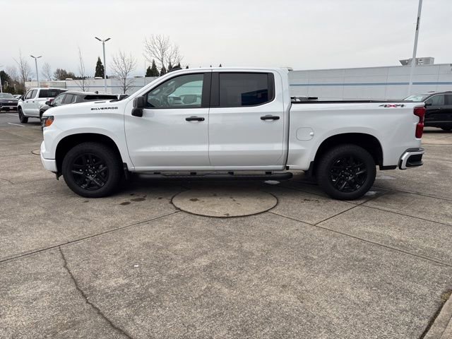 New 2025 Chevrolet Silverado 1500 Custom w/ Turbomax Blackout Package AWD/4WD image 5