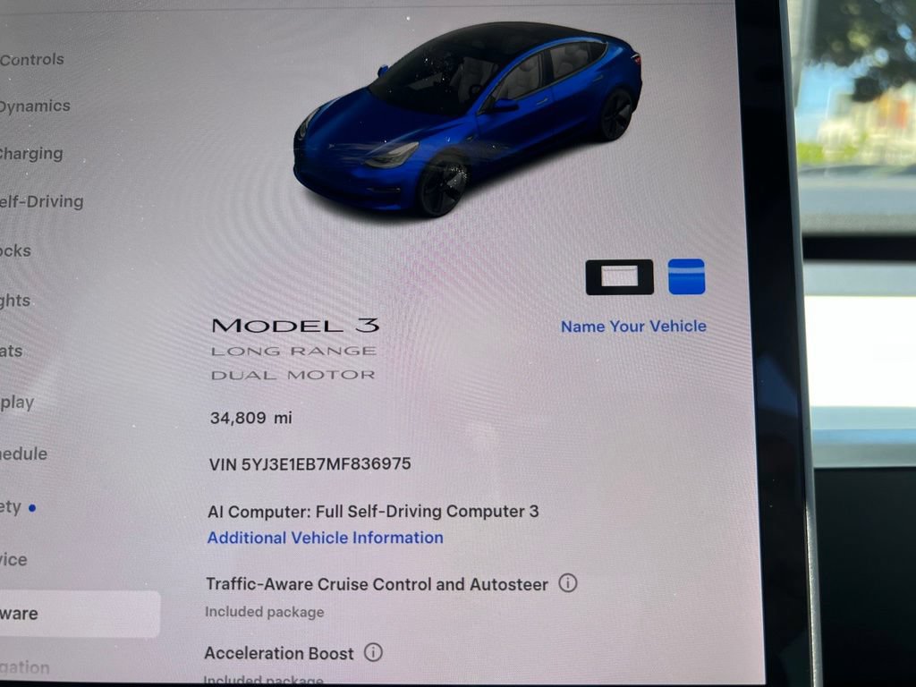 Used 2021 Tesla Model 3 Long Range AWD/4WD image 27