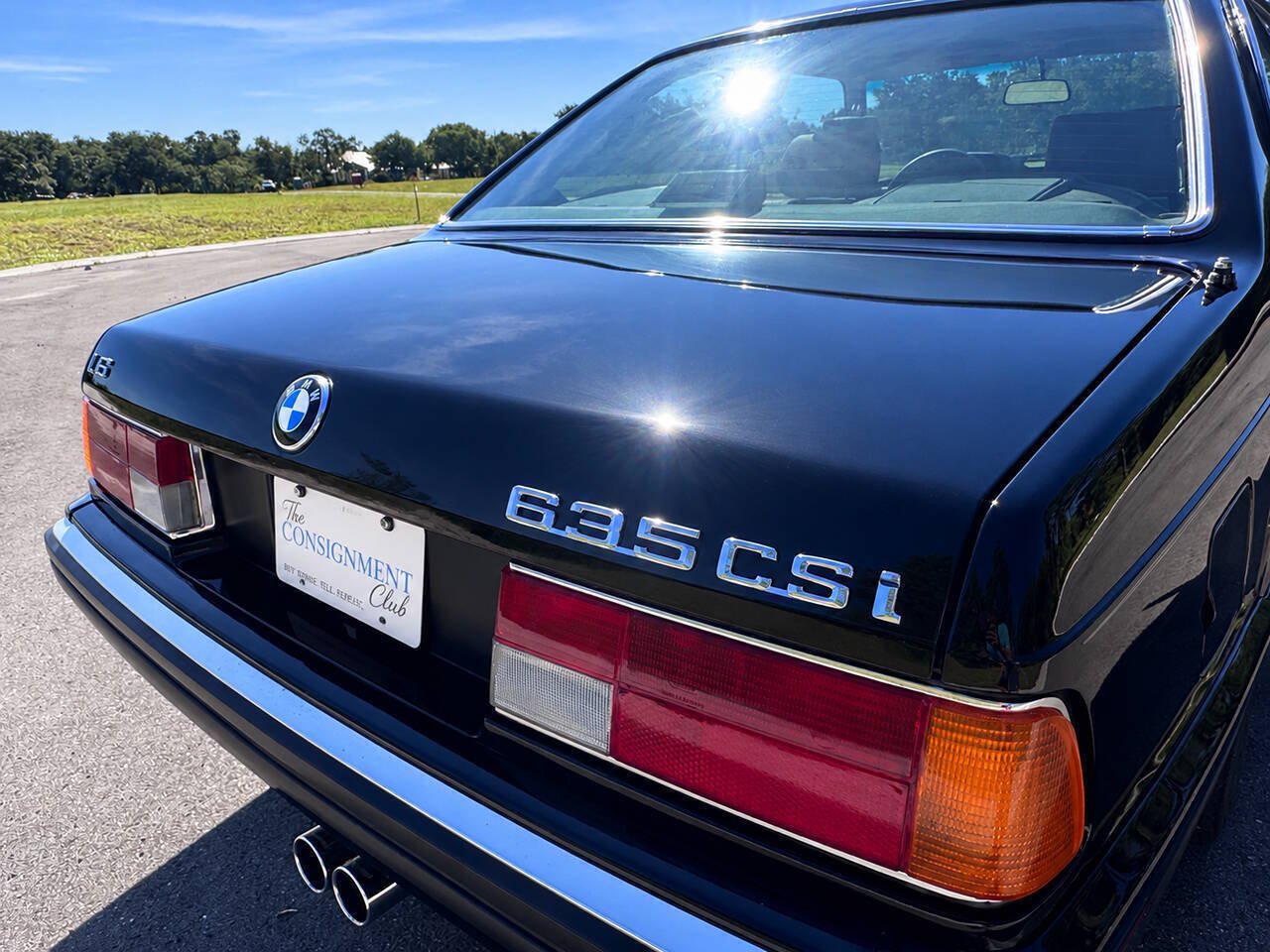 Used 1988 BMW 635CSi Coupe RWD image 41
