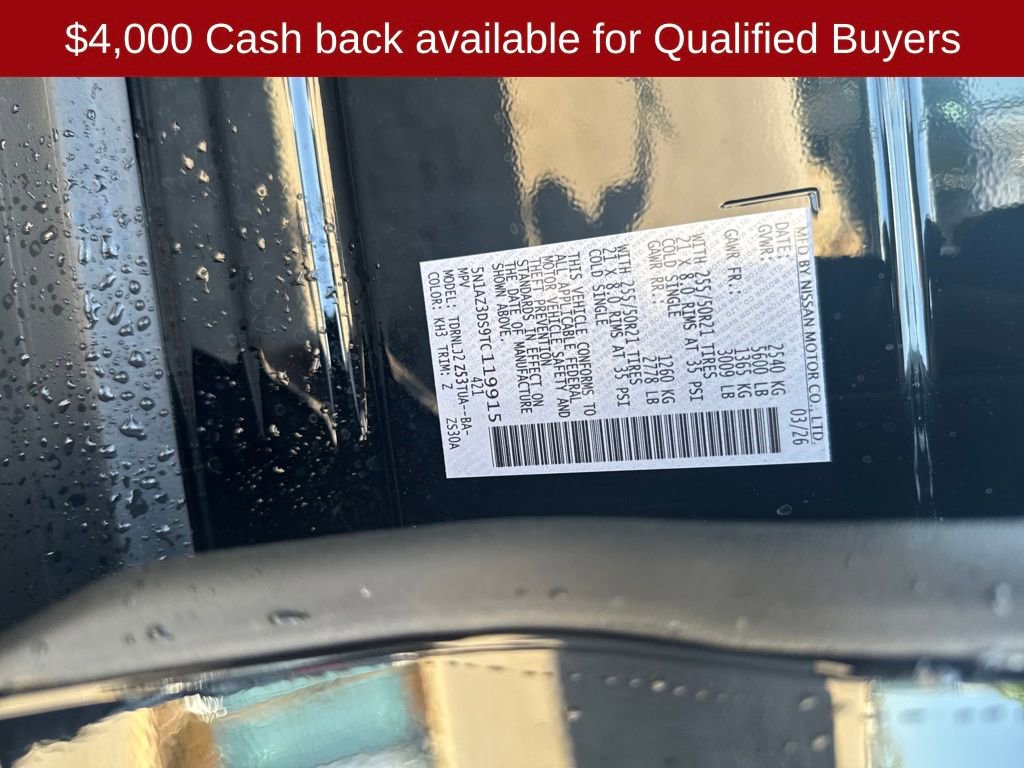 New 2026 Nissan Murano Platinum image 31