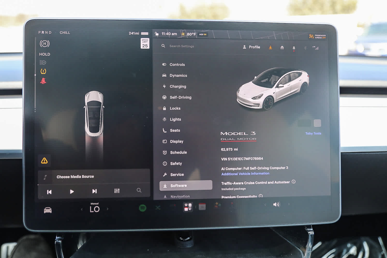 Used 2021 Tesla Model 3 Performance AWD/4WD image 23